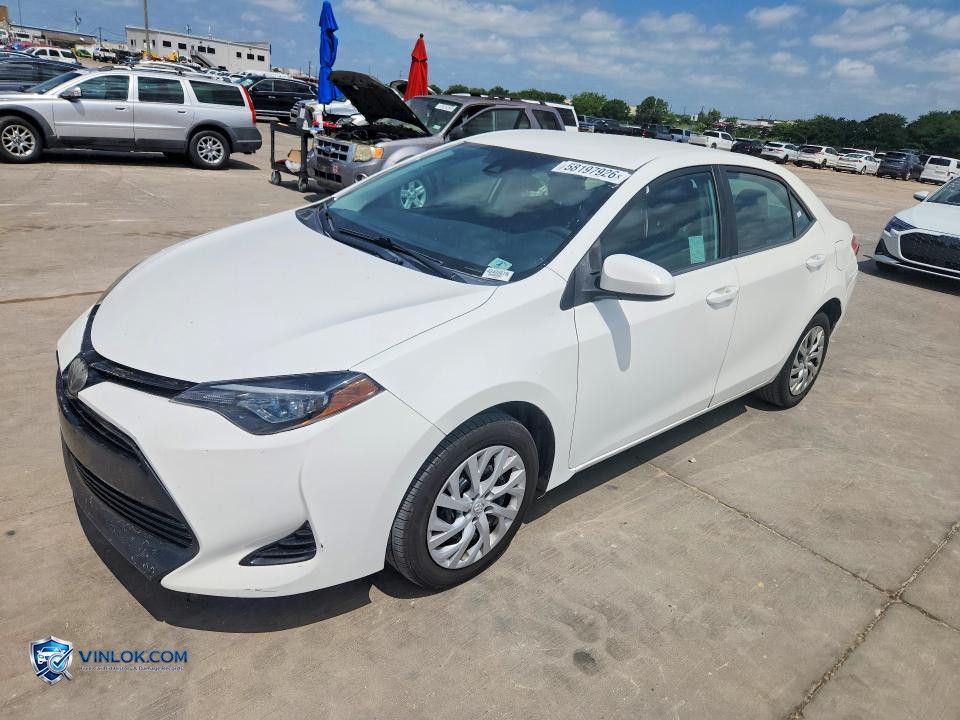 2018 TOYOTA COROLLA LE – Lot 58197926 auction photo