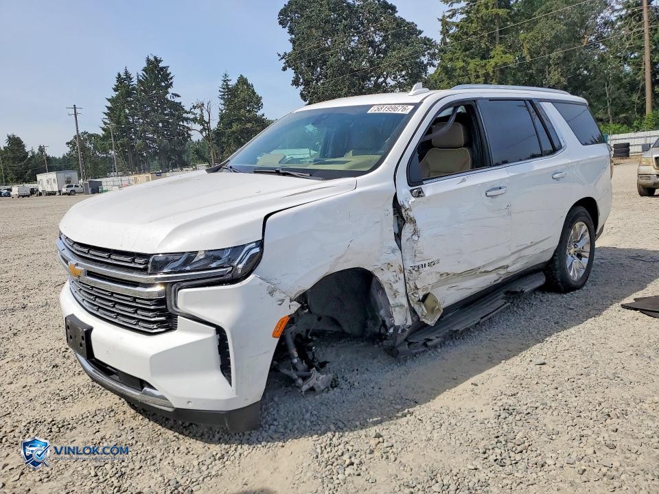 2021 CHEVROLET TAHOE K1500 PREMIER – Lot 58199676 auction photo