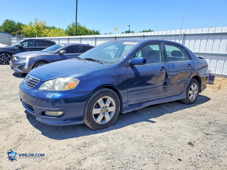 2005 TOYOTA COROLLA S – Lot 58202786 auction photo