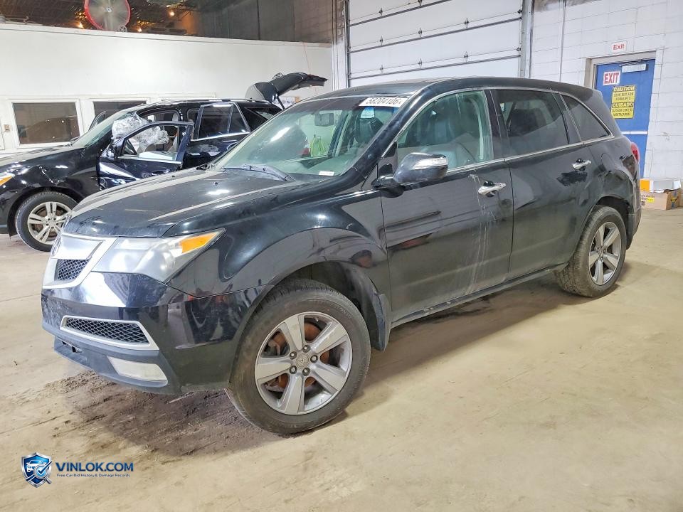 2012 ACURA MDX – Lot 58204106 auction photo