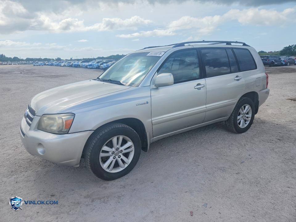 2007 TOYOTA HIGHLANDER HYBRID – Lot 58208076 auction photo