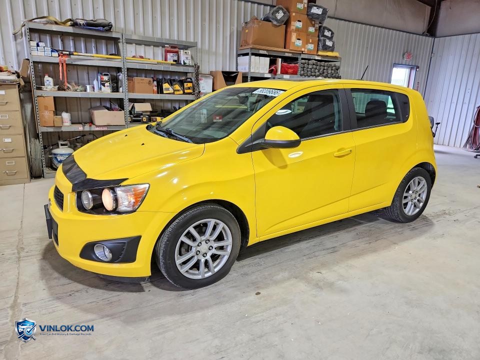 2015 CHEVROLET SONIC LT – Lot 58209686 auction photo