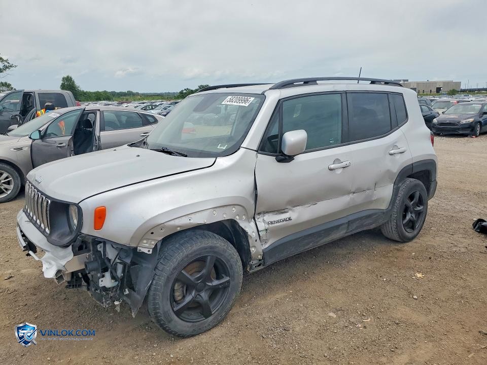 2020 JEEP RENEGADE LATITUDE – Lot 58209996 auction photo
