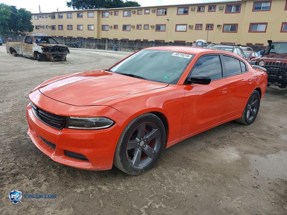 2019 DODGE CHARGER SXT – Lot 58215216 auction photo