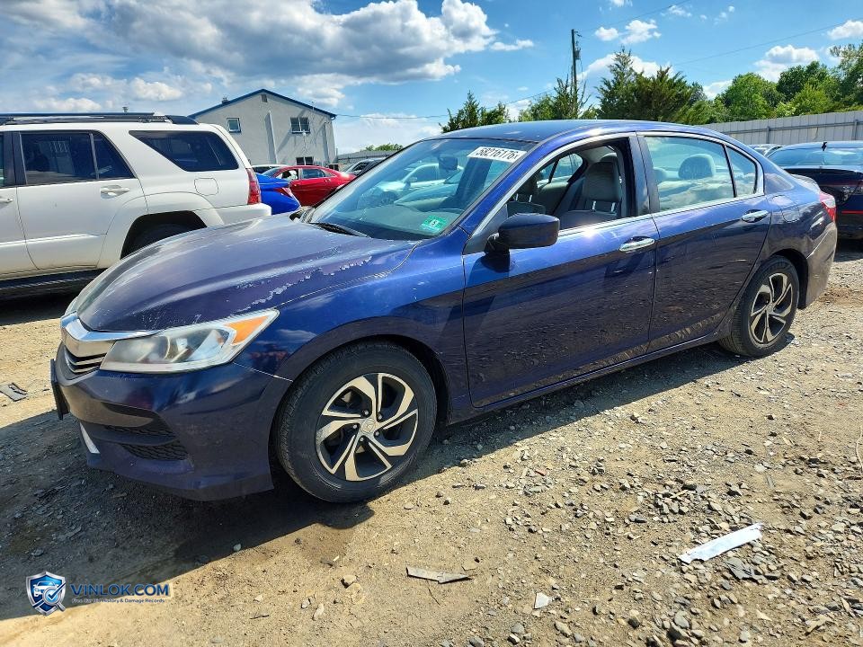 2016 HONDA ACCORD LX – Lot 58216176 auction photo