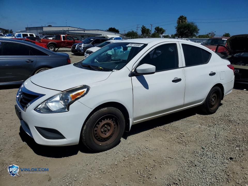 2016 NISSAN VERSA 1.6 S – Lot 58216986 auction photo