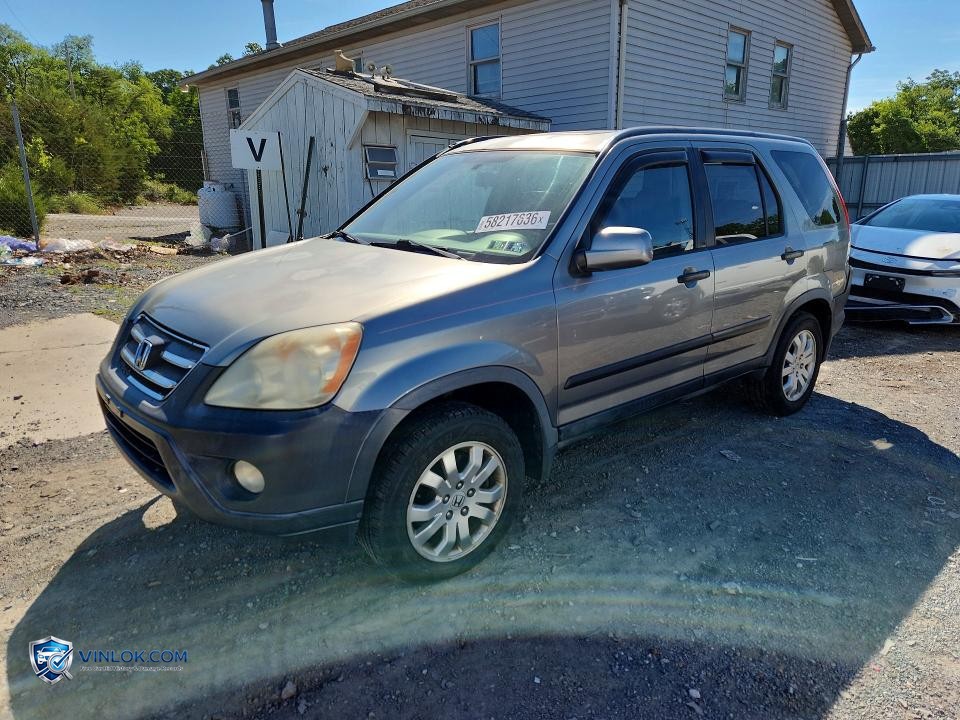 2006 HONDA CR-V EX – Lot 58217636 auction photo