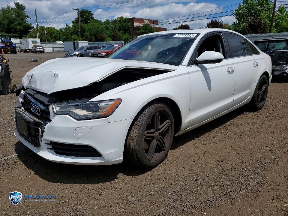 2013 AUDI A6 PREMIUM PLUS – Lot 58221376 auction photo