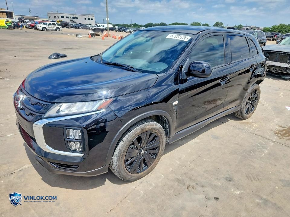 2025 MITSUBISHI OUTLANDER SPORT S – Lot 58222226 auction photo