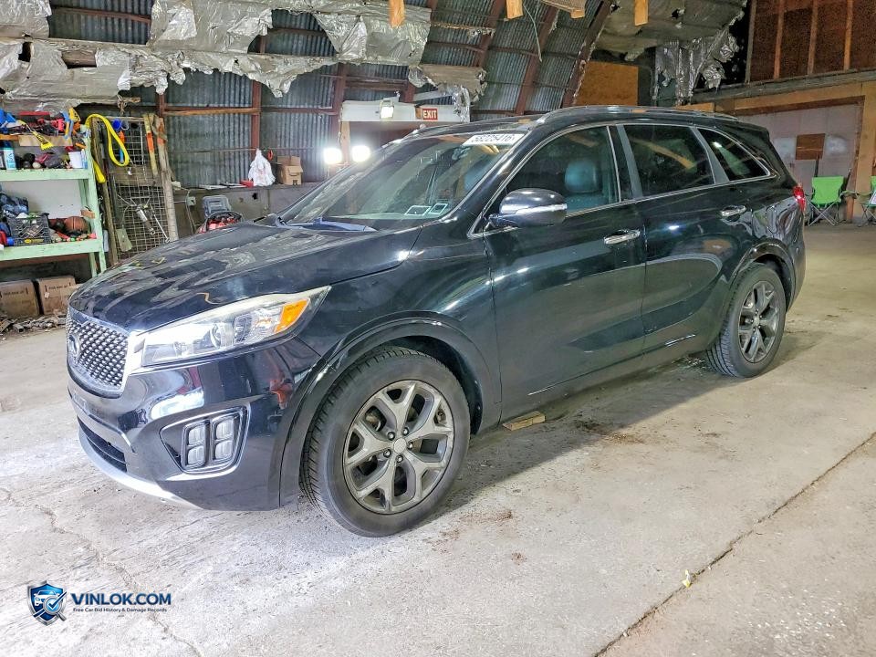 2016 KIA SORENTO SX LIMITED – Lot 58225416 auction photo