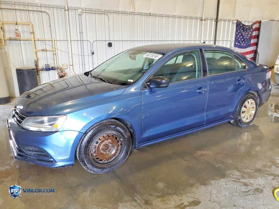 2016 VOLKSWAGEN JETTA S – Lot 58226246 auction photo