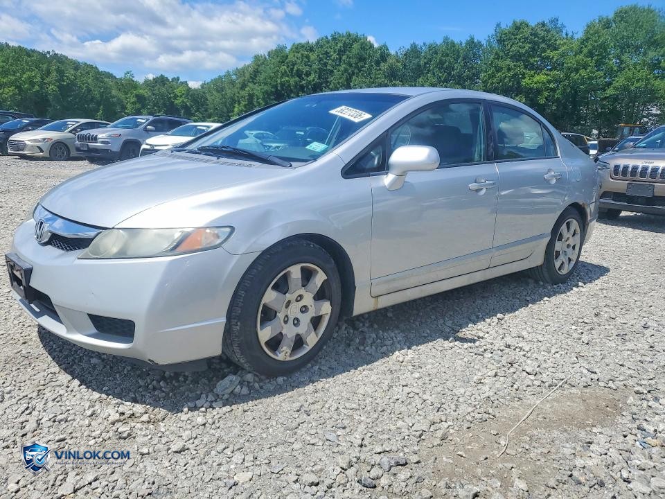 2010 HONDA CIVIC LX – Lot 58227336 auction photo