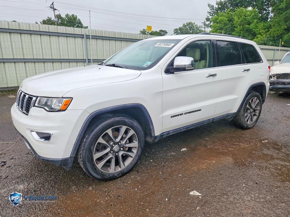 2018 JEEP GRAND CHEROKEE LIMITED – Lot 58229966 auction photo