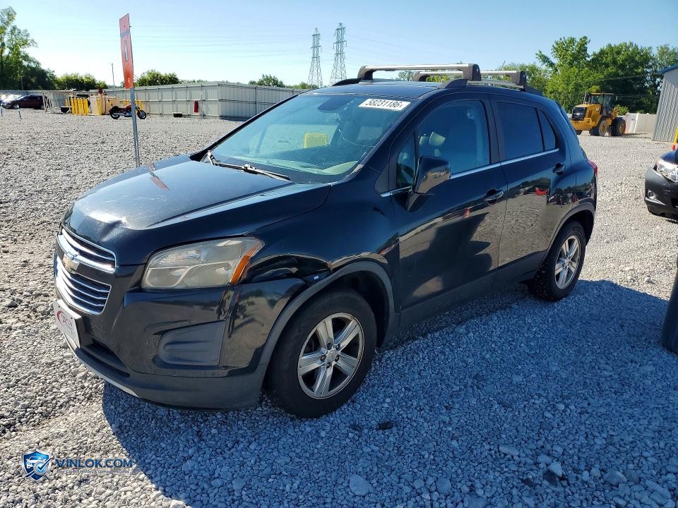 2015 CHEVROLET TRAX 1LT – Lot 58231186 auction photo
