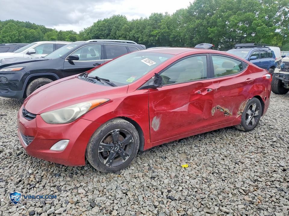 2013 HYUNDAI ELANTRA GLS – Lot 58236416 auction photo