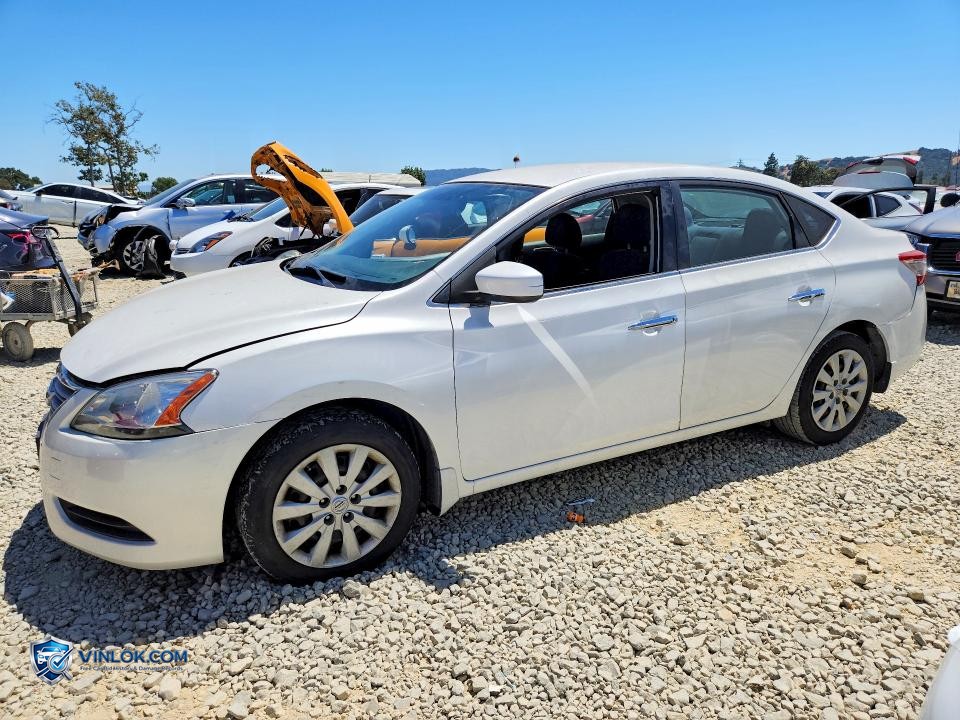 2013 NISSAN SENTRA S – Lot 58239756 auction photo