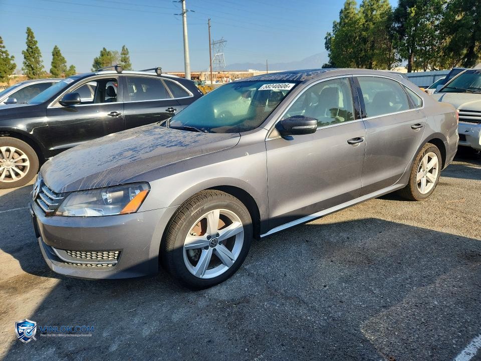 2013 VOLKSWAGEN PASSAT SE – Lot 58240606 auction photo