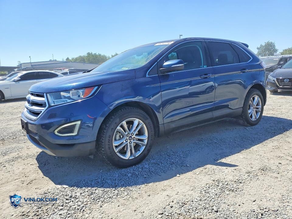 2017 FORD EDGE SEL – Lot 58242256 auction photo