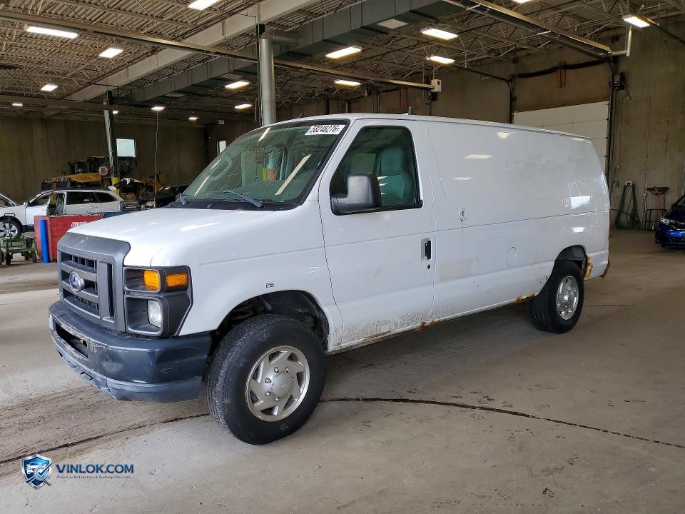 2010 FORD ECONOLINE E250 VAN – Lot 58248276 auction photo