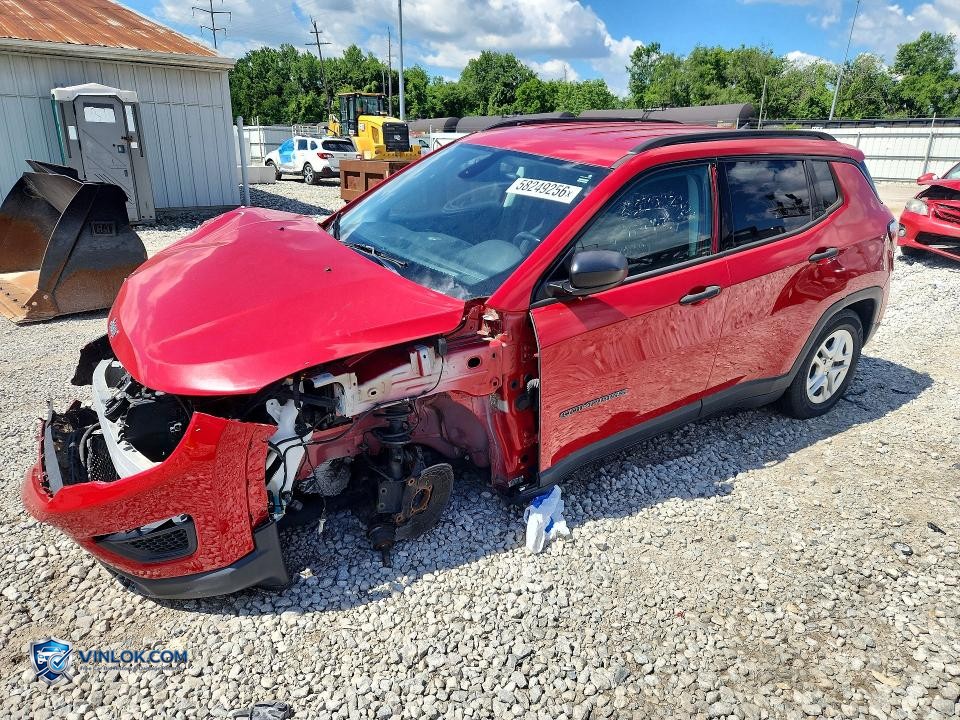 2017 JEEP COMPASS SPORT – Lot 58249256 auction photo