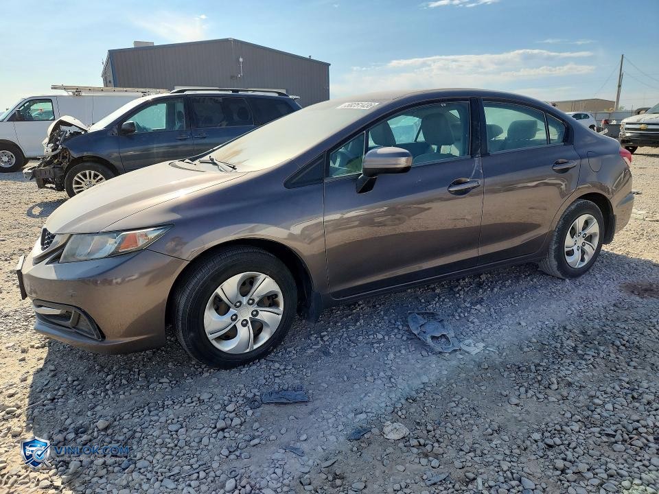 2014 HONDA CIVIC – Lot 58251436 auction photo