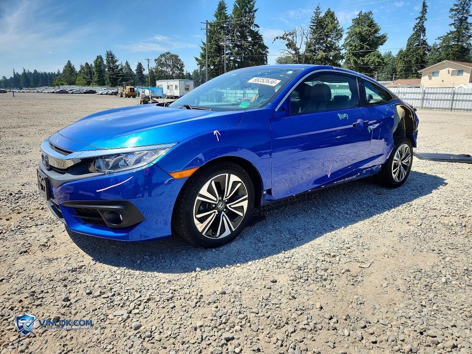 2017 HONDA CIVIC EXL – Lot 58252636 auction photo