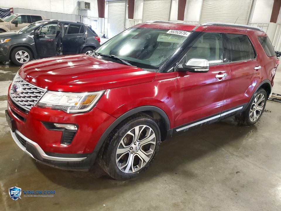 2019 FORD EXPLORER PLATINUM – Lot 58252876 auction photo