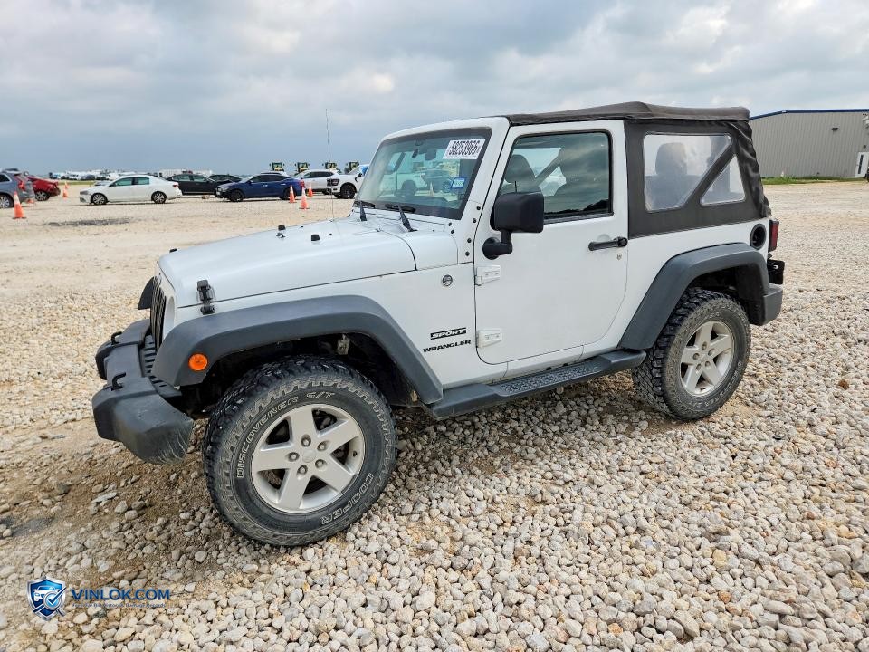2015 JEEP WRANGLER SPORT – Lot 58253966 auction photo