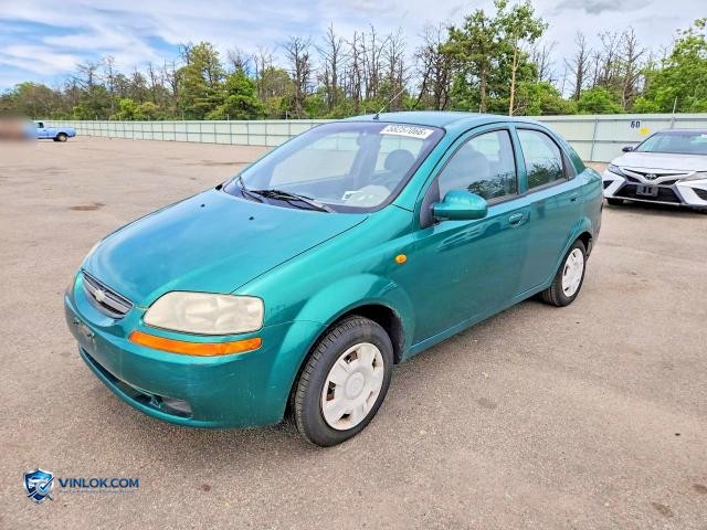 2004 CHEVROLET AVEO – Lot 58257066 auction photo