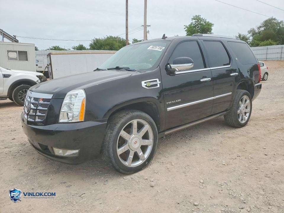 2012 CADILLAC ESCALADE HYBRID – Lot 58257156 auction photo