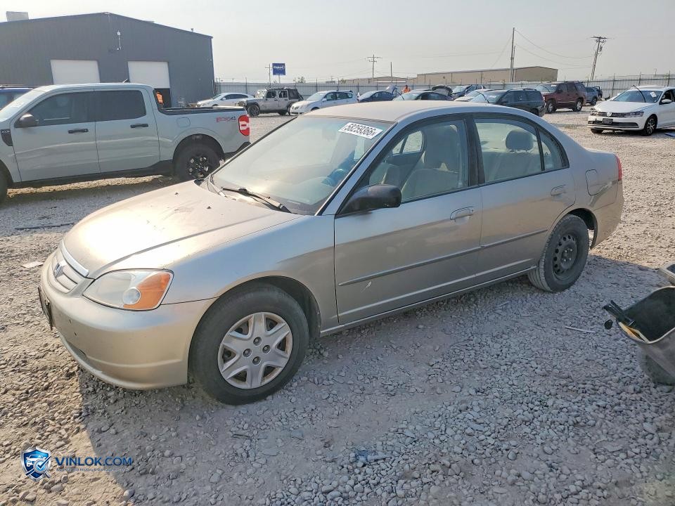 2003 HONDA CIVIC LX – Lot 58259366 auction photo