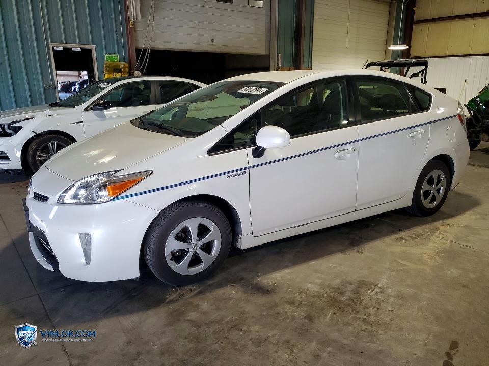 2013 TOYOTA PRIUS – Lot 58268596 auction photo
