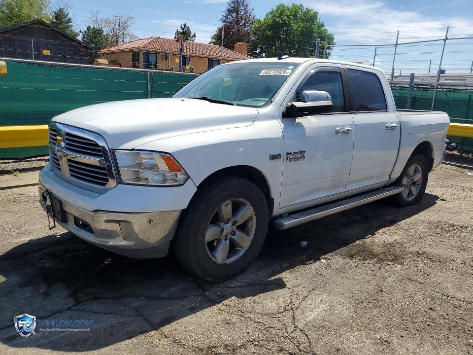2016 RAM 1500 SLT – Lot 58270926 auction photo