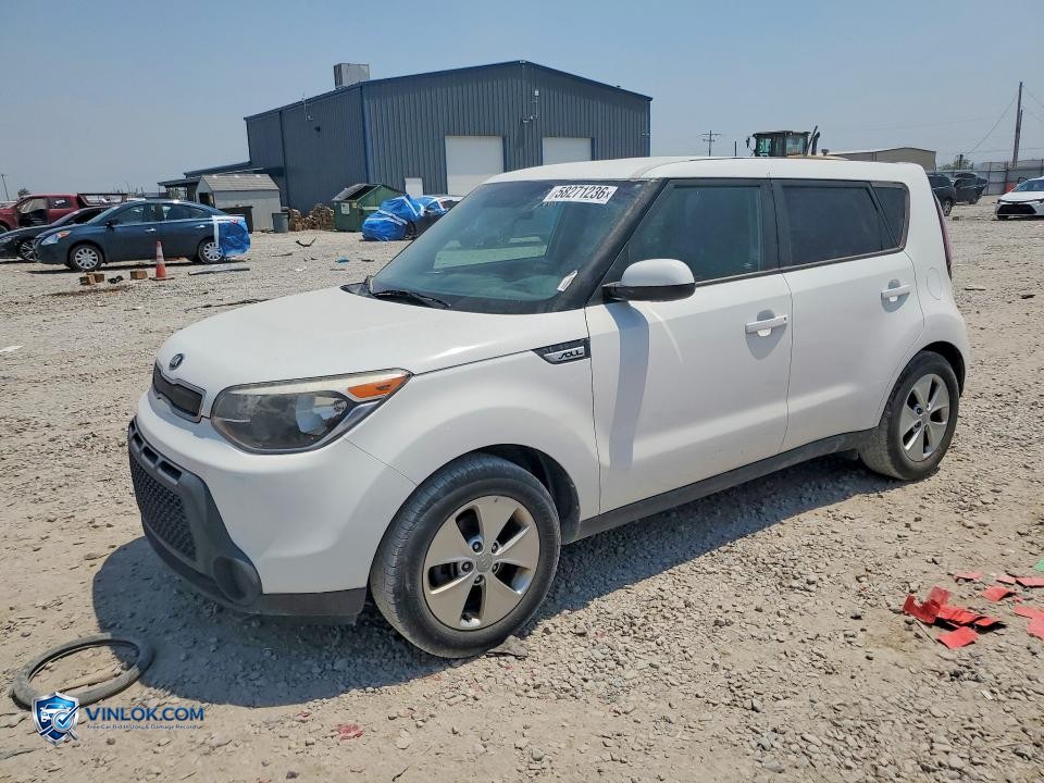 2016 KIA SOUL BASE – Lot 58271236 auction photo