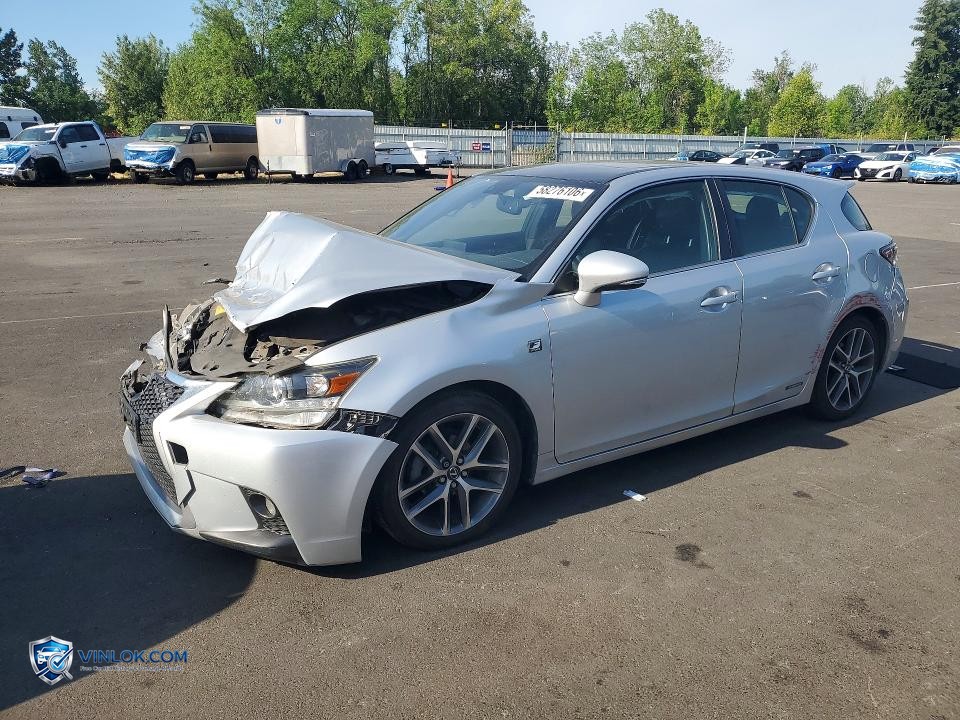 2014 LEXUS CT 200 – Lot 58276106 auction photo