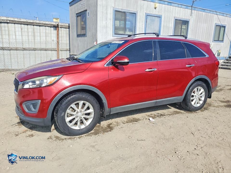 2016 KIA SORENTO LX – Lot 58277046 auction photo