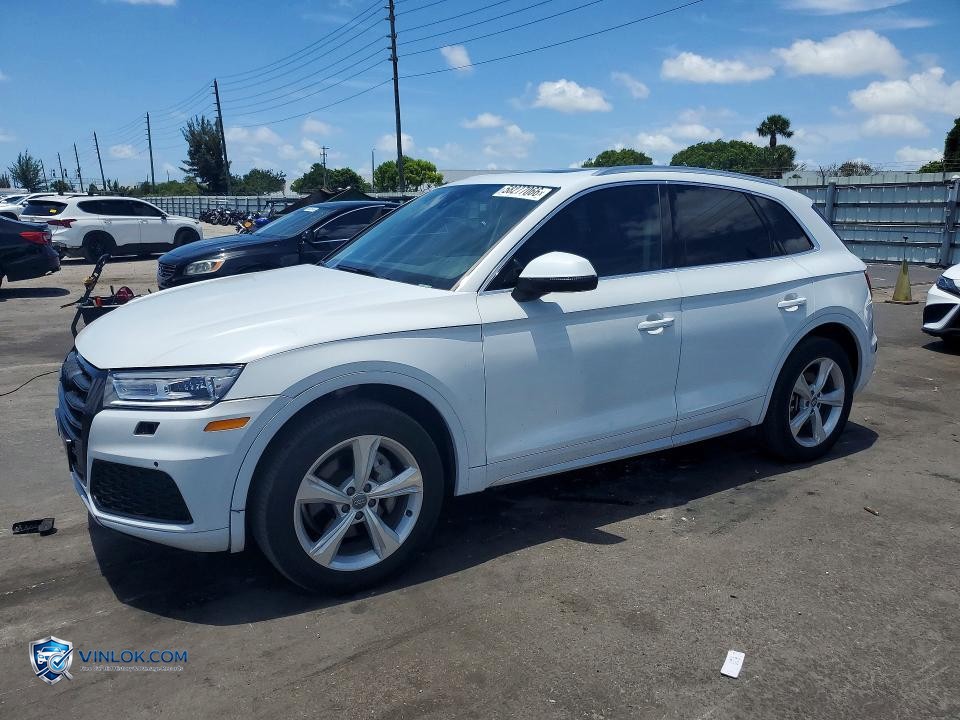 2020 AUDI Q5 PREMIUM PLUS – Lot 58277066 auction photo