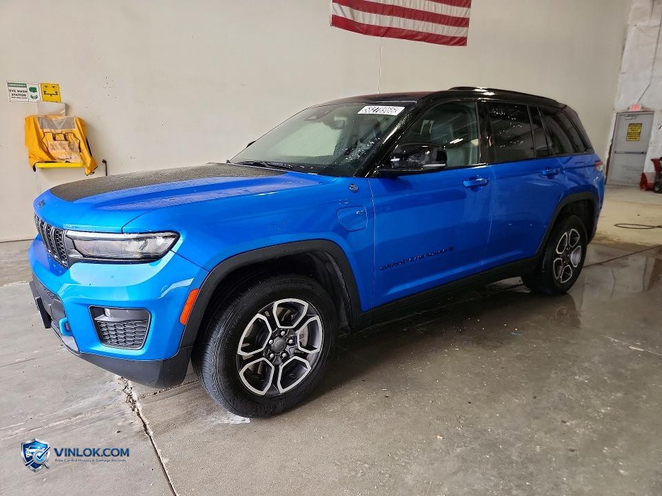 2024 JEEP GRAND CHEROKEE TRAILHAWK 4XE – Lot 58278966 auction photo