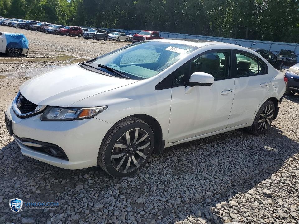 2015 HONDA CIVIC EXL – Lot 58283456 auction photo