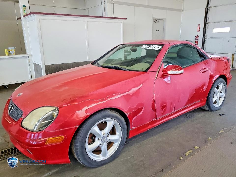 2001 MERCEDES-BENZ SLK 320 – Lot 58290176 auction photo