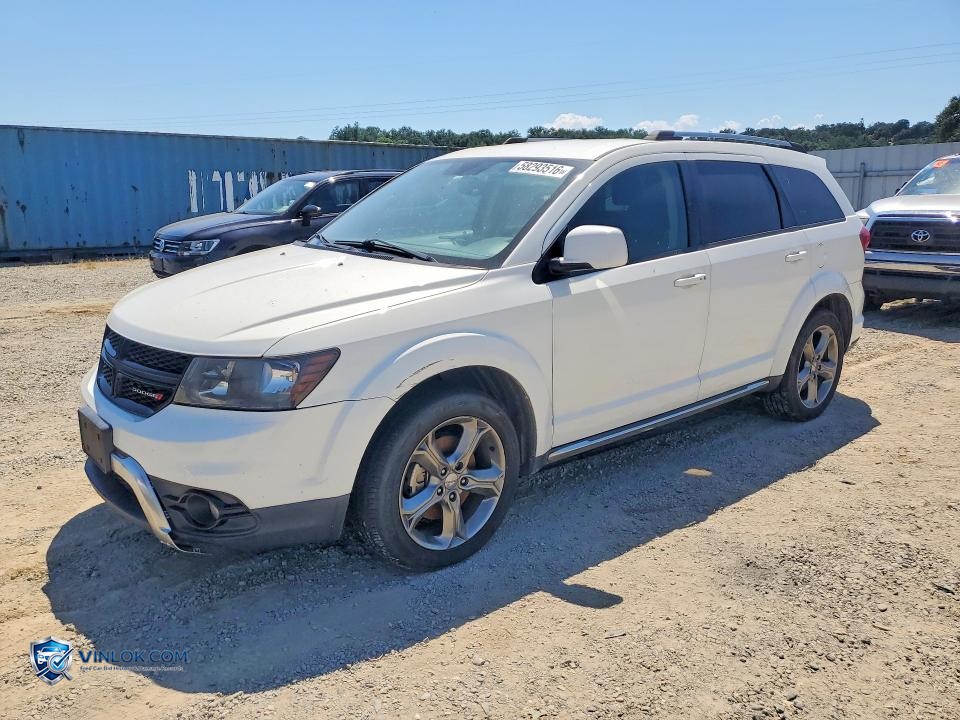 2017 DODGE JOURNEY CROSSROAD – Lot 58293516 auction photo