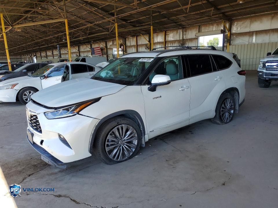 2020 TOYOTA HIGHLANDER HYBRID PLATINUM – Lot 58297486 auction photo