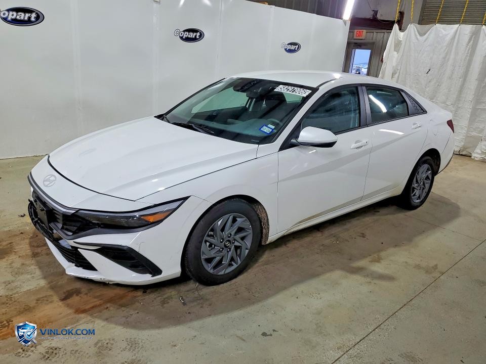 2026 HYUNDAI ELANTRA HYBRID BLUE – Lot 58297906 auction photo
