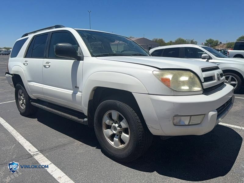 2004 TOYOTA 4RUNNER SR5 – Lot 58298356 auction photo