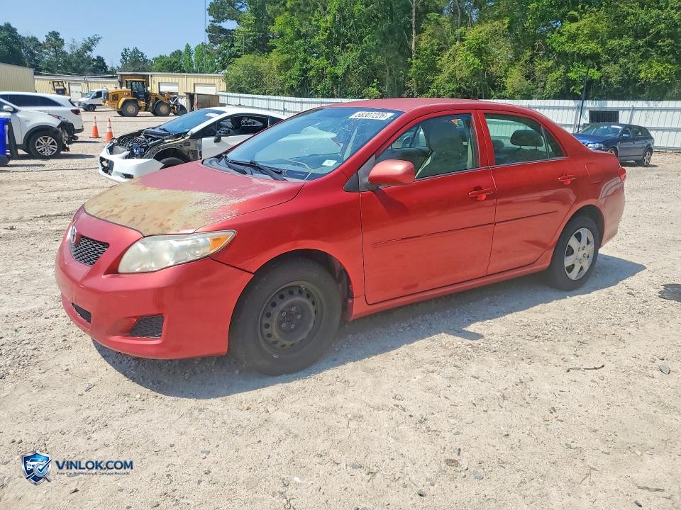2010 TOYOTA COROLLA LE – Lot 58307226 auction photo