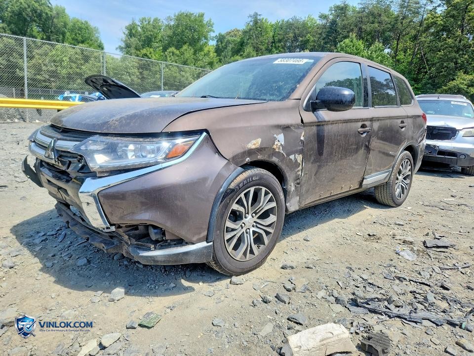 2018 MITSUBISHI OUTLANDER ES – Lot 58307466 auction photo
