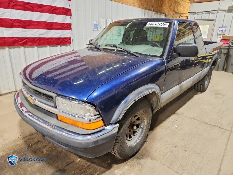 2000 CHEVROLET S TRUCK S10 – Lot 58312166 auction photo