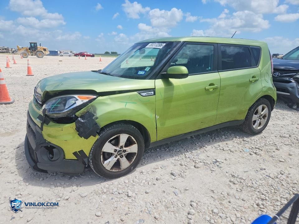 2017 KIA SOUL BASE – Lot 58313396 auction photo