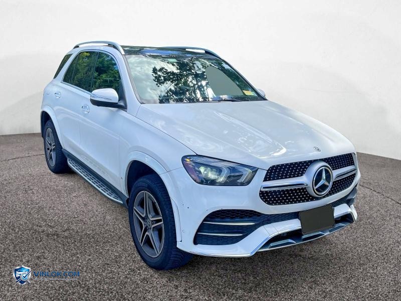 2020 MERCEDES-BENZ GLE 580 4MATIC WHITE – Lot 58313826 auction photo