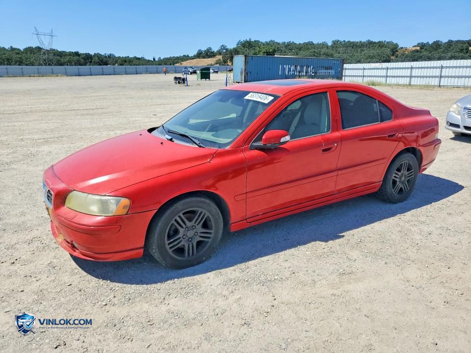 2007 VOLVO S60 2.5T – Lot 58319406 auction photo